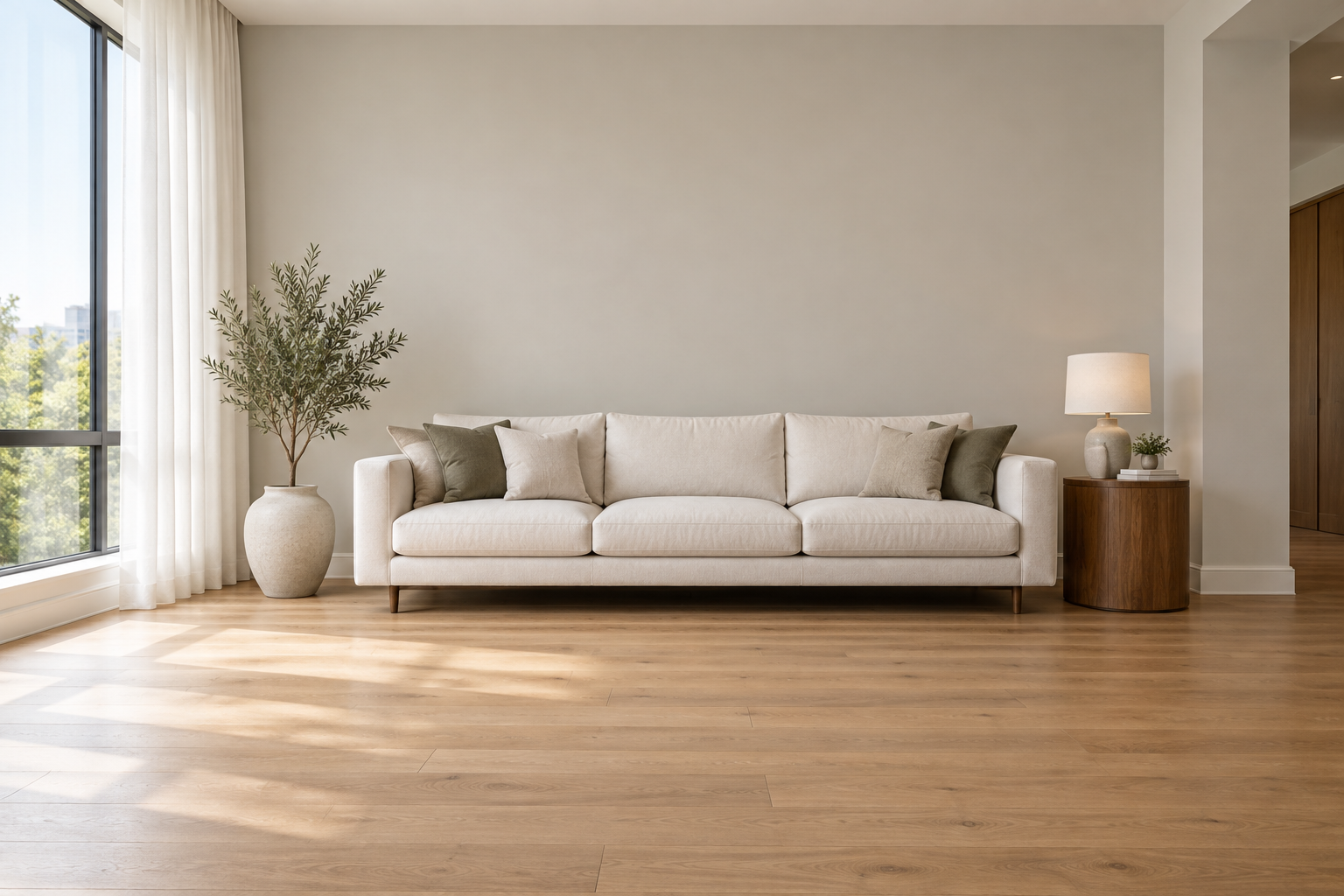 An illustrative room. Start with a photograph of your own home.